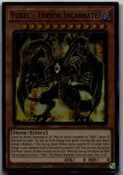 Yubel - Terror Incarnate Ultra Rare Battles of Legend: Chapter 1 BLC1-EN028 LP - Image 1