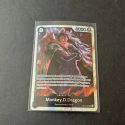 Monkey.D.Dragon OP12-094 SR ONE PIECE Tcg Card Game NM BLACK - Image 1