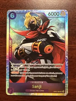 Sanji SR One Piece OP07-064 500 Years in the Future Foil - Image 1