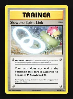 Slowbro Spirit Link 86/108 Evolutions LP Pokemon Card TCG - Image 1