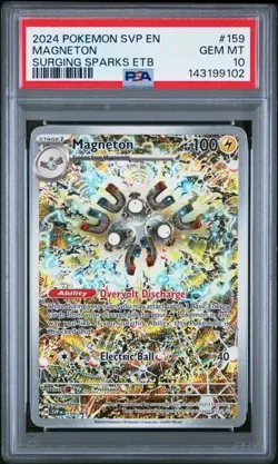 Magneton 159 Sv: Scarlet & Violet Promo Cards Holo PSA 10 - Image 1