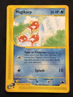 Pokemon Card - Magikarp Skyridge 75/144 Common - NM+ - Image 2
