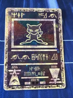 Pokemon Nintendo Ancient Mew Promo Holo 1999 Vintage TCG Collectible Card - Image 1