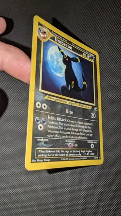 Pokemon TCG Umbreon Neo Discovery Holo Rare Card 13/75 - Image 5