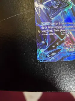 One Piece Card Game Tashigi OP12 OP06 SP LEGACY OF THE MASTER - Lightly Played - Image 4