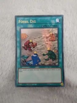Fossil Dig RA01-EN053 Ultra Rare 1st Edition YuGiOh Card - Image 1