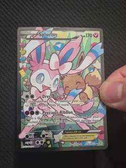 SYLVEON EX RC32-32 GENERATIONS: RADIANT COLLECTION HOLO NEAR MINT EXCELLENT CARD - Image 2
