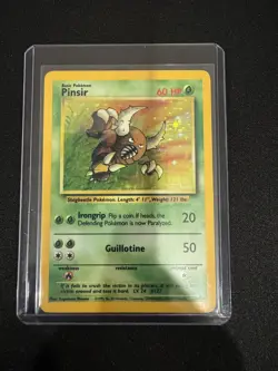 Pinsir 9/64 Holo Rare Jungle Set WOTC Vintage Pokemon Card LP - Image 1