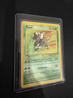 Pinsir 9/64 Holo Rare Jungle Set WOTC Vintage Pokemon Card LP - Image 2