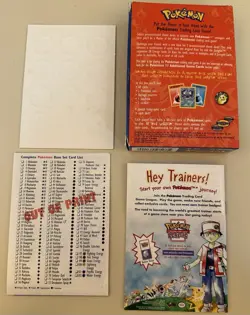 Pokemon TCG Hot Water Theme Box, Rules, Card List, and Damage Counters - Image 2