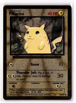 Pikachu - (Celebrations Metal Card) 058/102 Miscellaneous Cards & Products NM - Image 1