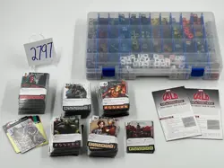 Dice Masters: Age of Ultron Large Lot Dice Cards Rules & More All Rarities - Image 1