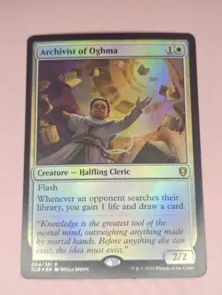 Magic TCG: Archivist of Oghma Commander Legends: Battle for Baldur's Gate Foil - Image 1