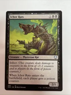 Ichor Rats Commander: Phyrexia: All Will Be One #93 Uncommon - Image 1