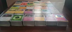 3000 Pokemon TCG Bulk Card LOT 170 Holos, Common, Japanese - Image 2
