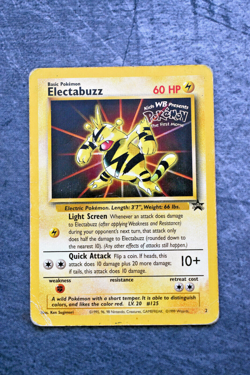 Pokemon TCG - Electabuzz 2 - WOTC Black Star Promos - MP/HP - Image 1