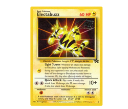 Pokemon TCG - Electabuzz 2 - WOTC Black Star Promos - MP/HP - Image 3