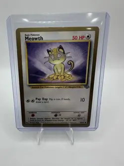 Meowth 56/64 Gold Border Promo - Jungle - Vintage 1999 - Pokemon TCG - Image 3