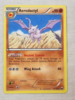 NM Aerodactyl - Normal 53/108 Dark Explorers Pokemon TCG - Image 1