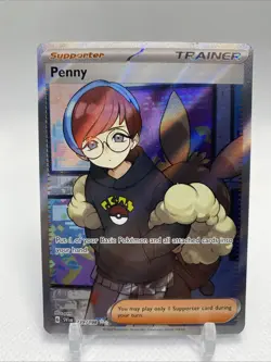 Penny 239/198 Pokemon Scarlet & Violet Base Set Full Art Ultra Rare - Image 1