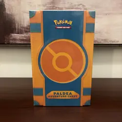 Pokemon TCG: Paldea Adventure Chest Factory Sealed Shipped Fast - Image 1
