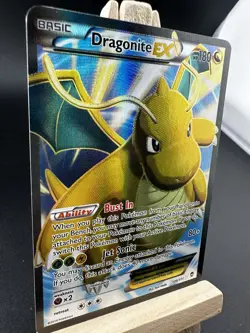 Pokemon Dragonite EX (108 Full Art) 108/111 XY - Furious Fists Holo See All Pics - Image 2