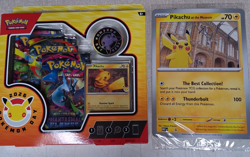 Pokemon TCG Pokemon Day 2026 Collection & FREE Pikachu Museum Oversized Promo - Image 1
