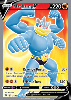 Machamp V (171/189) Full Art | Pokemon TCG SWSH Astral Radiance | Near Mint - Image 1