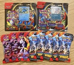 Pokemon Sealed Lot of Mega Evo Phantasmal Flames Destined Rivals Surging Sparks - Image 1