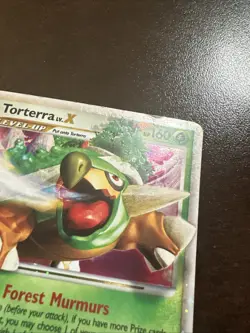 Torterra LV. X DP09 Pokemon TCG Diamond & Pearl Promo MINOR DMG - Image 2