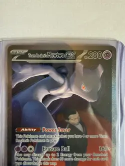 Team Rocket’s Mewtwo ex 281/217 - Ascended Heroes SIR & Pokemon Centre Promo - Image 2