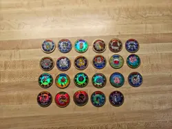Hasbro Pokemon Battle Coin Game 1999 Lot Of 23 No Duplicates - Image 1