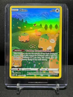 Ditto GG22/GG70 Galarian Gallery Holo Rare Pokemon 2023 Crown Zenith NM - Image 1