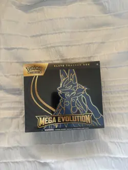Pokemon TCG Mega Evolution Lucario Elite Trainer Box ETB - SEALED - NEW IN HAND - Image 1