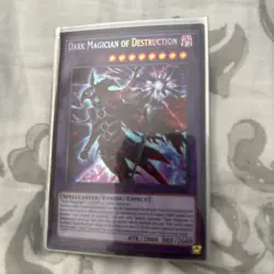 Yugioh! 1x Dark Magician of Destruction MZMU-EN011 Secret Rare 1st Ed NM - Image 1