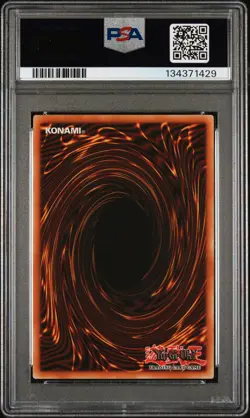 2023 YU-GI-OH! PHARAOH'S SERVANT 25TH ANV ED #EN000 JINZO PSA 9 - Image 2