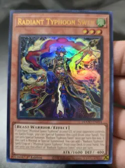Radiant Typhoon Swen DOOD-EN014 Ultra Rare Doom of Dimensions 1st Ed Yu-Gi-Oh! - Image 1