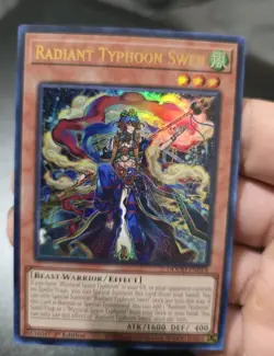 Radiant Typhoon Swen DOOD-EN014 Ultra Rare Doom of Dimensions 1st Ed Yu-Gi-Oh! - Image 2