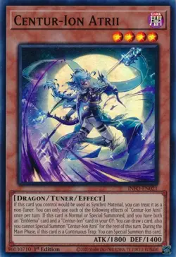 Centur-Ion Atrii - INFO-EN021 - Super Rare - 1st Edition - Lightly Played - Image 1