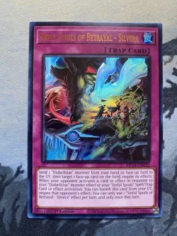 Yu Gi Oh Sinful Spoils of Betrayal - Silvera (MP24-EN242) 1st edition (NM) - Image 1