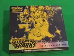 POKEMON SCARLET & VIOLET SURGING SPARKS POKEMON CENTER ETB SEALED - Image 1