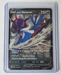 Hisuian Samurott V 101/189 Swsh10: Astral Radiance Ultra Rare Pokemon NM/M - Image 1