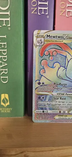 Pokemon Mewtwo Vstar Rainbow GO 079/078 Secret NM - Image 2