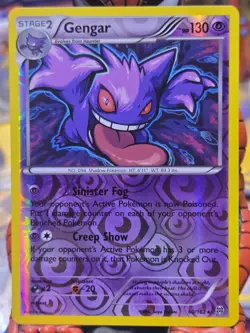 Pokemon TCG Gengar Pokemon Promos 60/162 Holo Promo Promo - Image 1