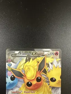 Flareon EX Full Art RC28-32 Pokemon Generations: Radiant Collection Holo 2016 - Image 3