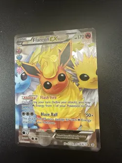 Flareon EX Full Art RC28-32 Pokemon Generations: Radiant Collection Holo 2016 - Image 5