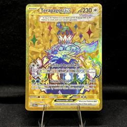 Pokemon: Terapagos ex 173/142 Sv07: Stellar Crown Holo - Near Mint Hyper Rare - Image 1