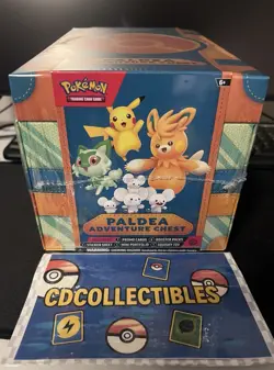 Pokemon TCG: Paldea Adventure Chest Box Brand New Factory Sealed - Image 1