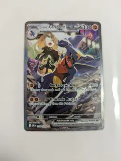Pokemon TCG Cynthia's Garchomp ex 232/182 Destined Rivals SIR Near Mint - Image 1