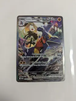 Pokemon TCG Cynthia's Garchomp ex 232/182 Destined Rivals SIR Near Mint - Image 2